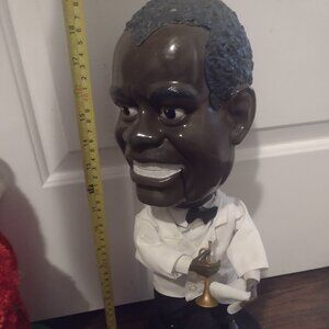 18 inch Louis Armstrong singing and moving animated vintage doll